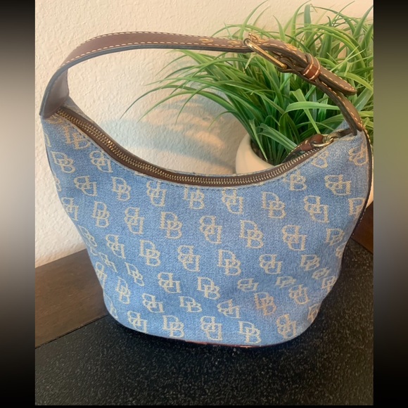 Dooney & Bourke Handbags - Dooney & Bourke Denim Blue Jean Bucket Bag